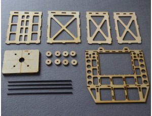Skywing 55" EPP Scale Slick Motor Mount Set